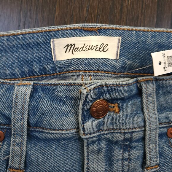 Madewell Curvy High Rise Skinny Womens Plus Size Blue Jeans 16W $128 price NWT - Picture 5 of 6